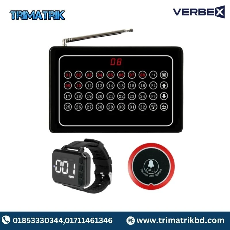 Verbex VT-K-30 Ycall Wireless Call Service For FoodShop